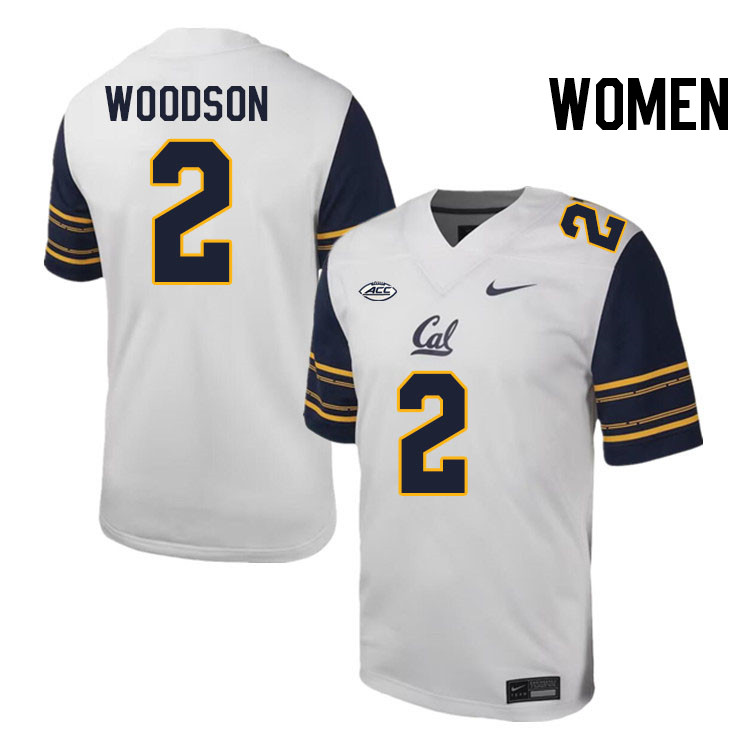 Women #2 Craig Woodson California Golden Bears ACC Conference College Football Jerseys Stitched Sale